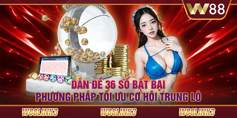 Dàn đề 36 số bất bại: Phương pháp tối ưu cơ hội trúng lô