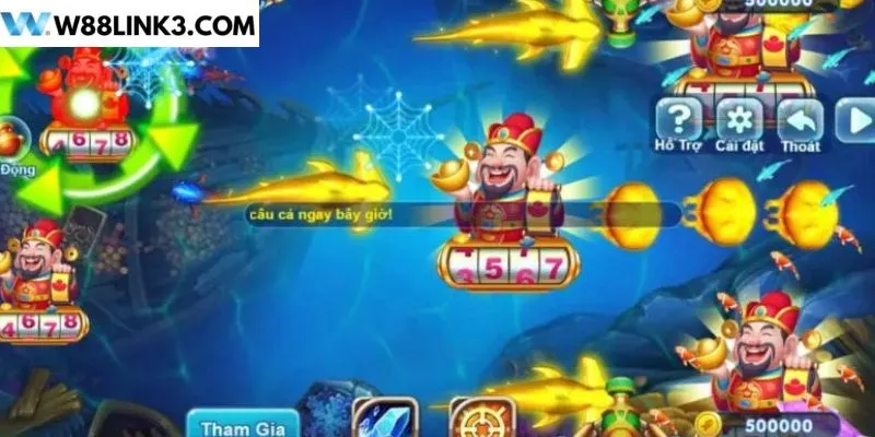 Các tính năng nổi bật khi bắn cá jackpot w88